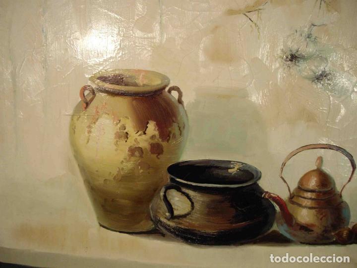 Otros objetos de arte: CUADRO BODEGON M. PARES - Foto 3