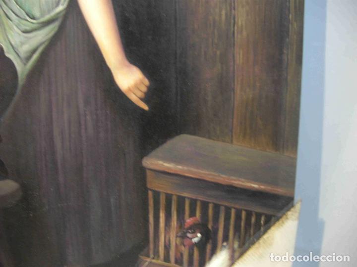 Otros objetos de arte: OLEO ZORRO CAZADO - Foto 6