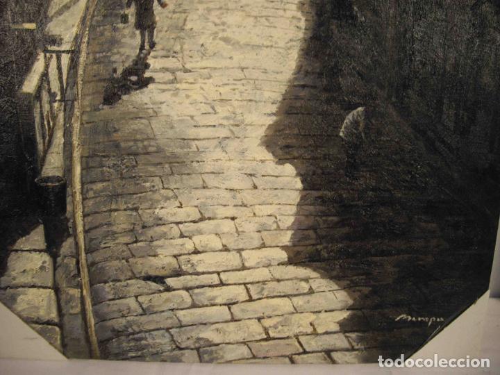 Otros objetos de arte: OLEO SOBRE LIENZO CALLE TIBETANA &nbsp;&nbsp;&nbsp;&nbsp;&nbsp;&nbsp; - Foto 5