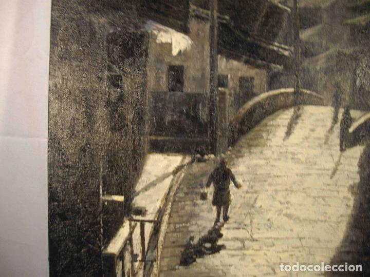 Otros objetos de arte: OLEO SOBRE LIENZO CALLE TIBETANA &nbsp;&nbsp;&nbsp;&nbsp;&nbsp;&nbsp; - Foto 6