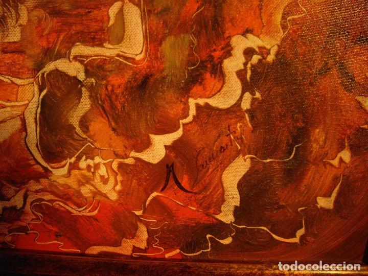 Otros objetos de arte: OLEO SOBRE LIENZO MANO MUJER - Foto 6