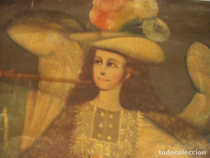 Otros objetos de arte: OLEO LIENZO OLEO CUZCO N&ordm; 2 - Foto 2