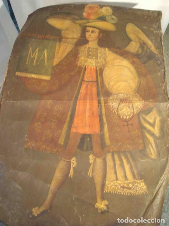 Otros objetos de arte: OLEO LIENZO OLEO CUZCO N&ordm; 2 - Foto 1