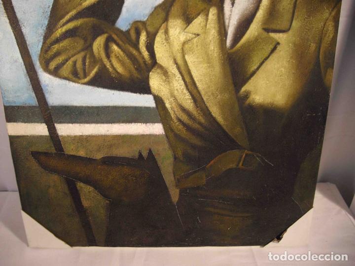 Otros objetos de arte: OLEO SOBRE LIENZO DAMA CATALEJO - Foto 3