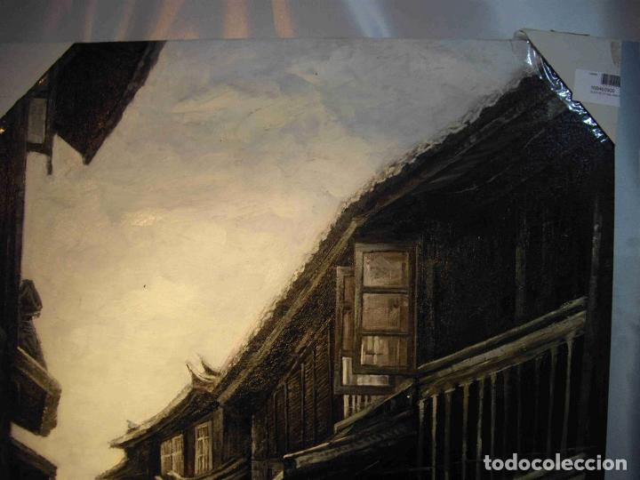 Otros objetos de arte: OLEO CALLE TIBETANA - Foto 2