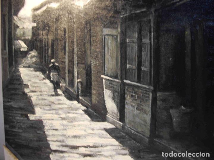 Otros objetos de arte: OLEO CALLE TIBETANA - Foto 5