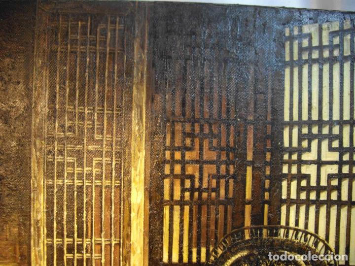 Otros objetos de arte: OLEO SILLA MIMBRE - Foto 3