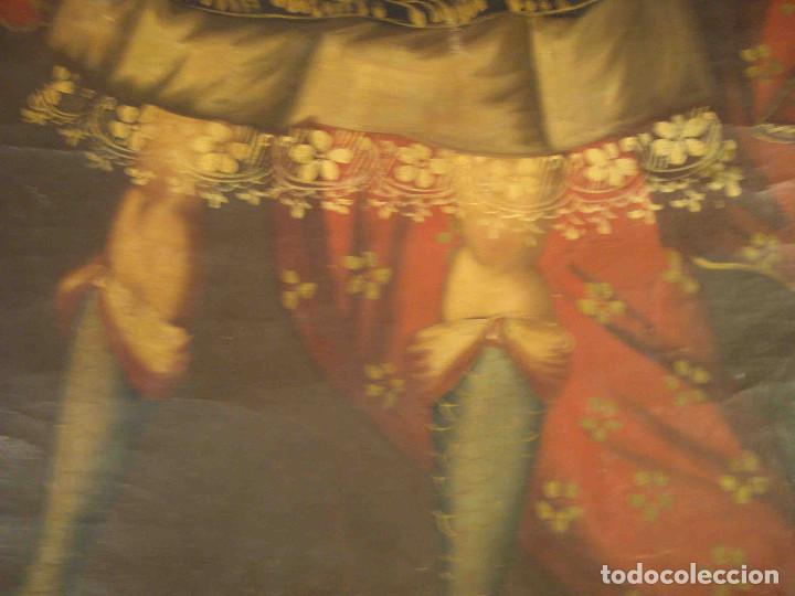 Otros objetos de arte: OLEO LIENZO ANGEL CUZCO N&ordm; 1 - Foto 4