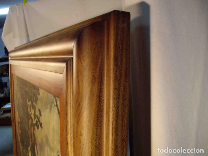 Otros objetos de arte: CUADRO LOBA VIGILANDO NI&Ntilde;OS - Foto 10