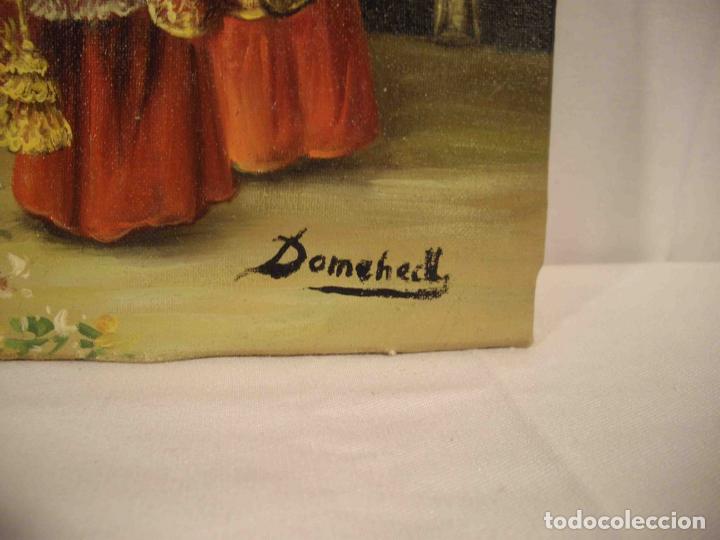Otros objetos de arte: OLEO SOBRE LIENZO PROCESION - Foto 5