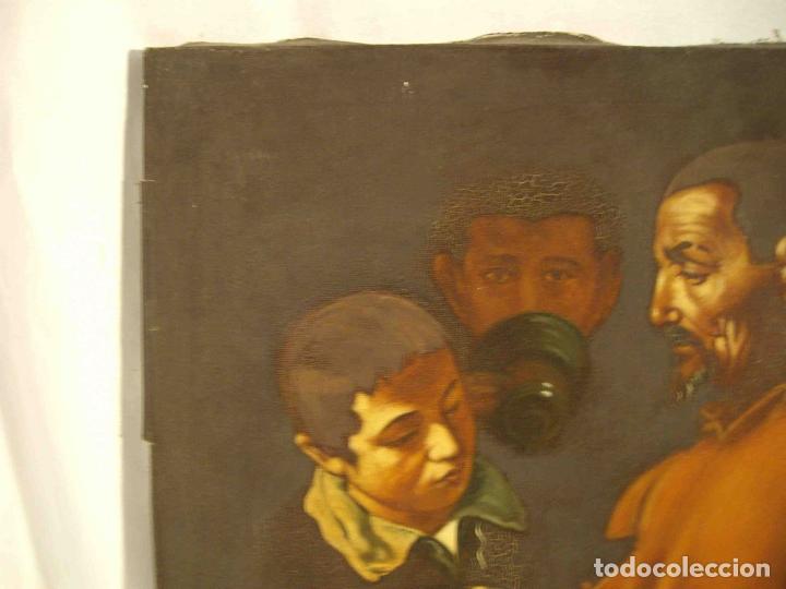 Otros objetos de arte: OLEO EL AGUADOR DE SEVILLA COPIA - Foto 2