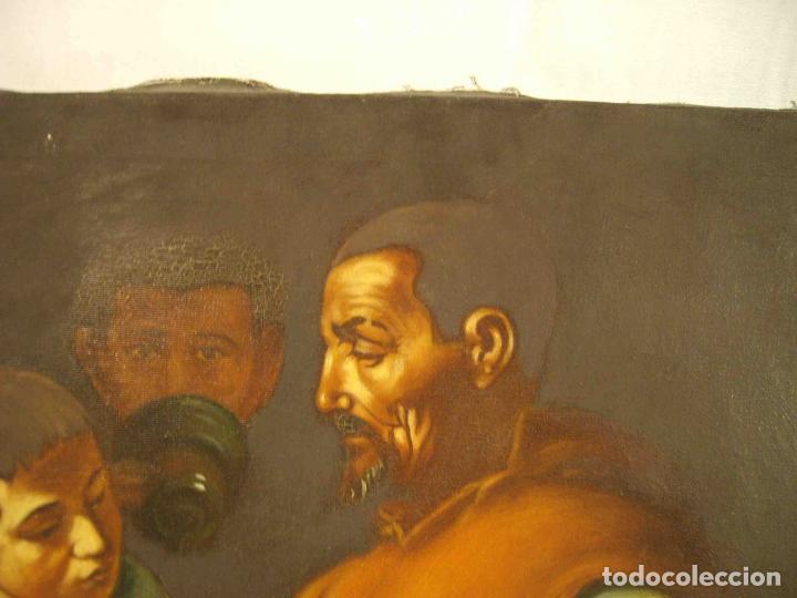 Otros objetos de arte: OLEO EL AGUADOR DE SEVILLA COPIA - Foto 3
