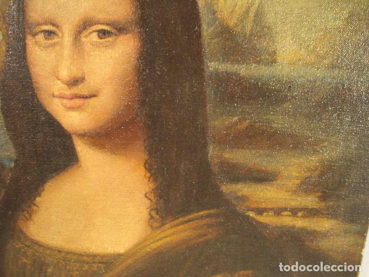 Otros objetos de arte: OLEO MONALISA - Foto 6