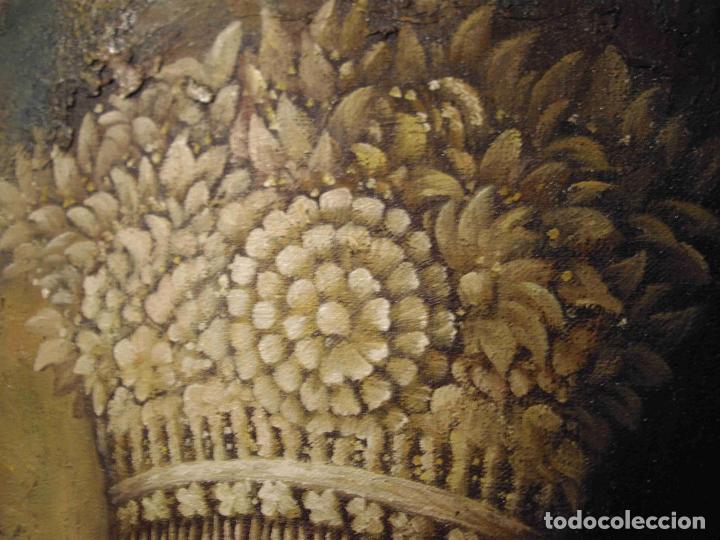 Otros objetos de arte: LIENZO OLEO PRINCESA ORIENTE FLAUTA - Foto 6