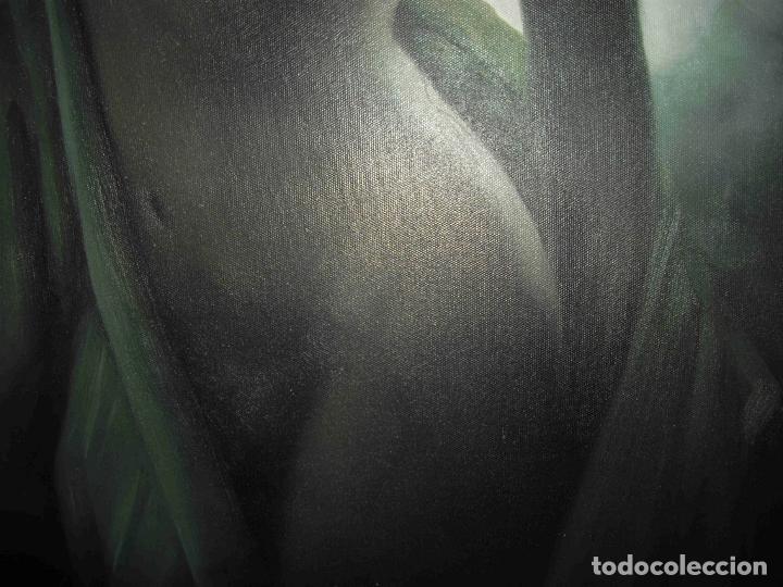 Otros objetos de arte: OLEO MUJER PECHOS DESNUDOS - Foto 4