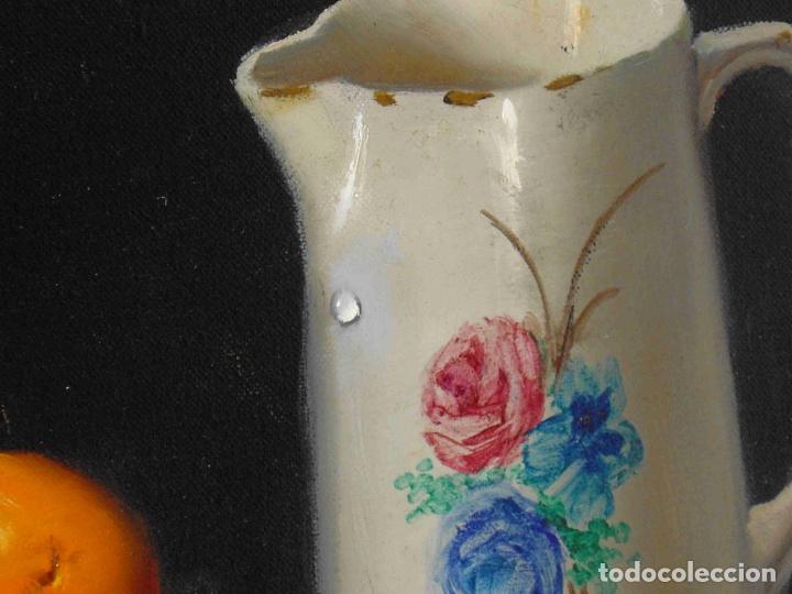 Otros objetos de arte: OLEO BODEGON KAKIS - Foto 3