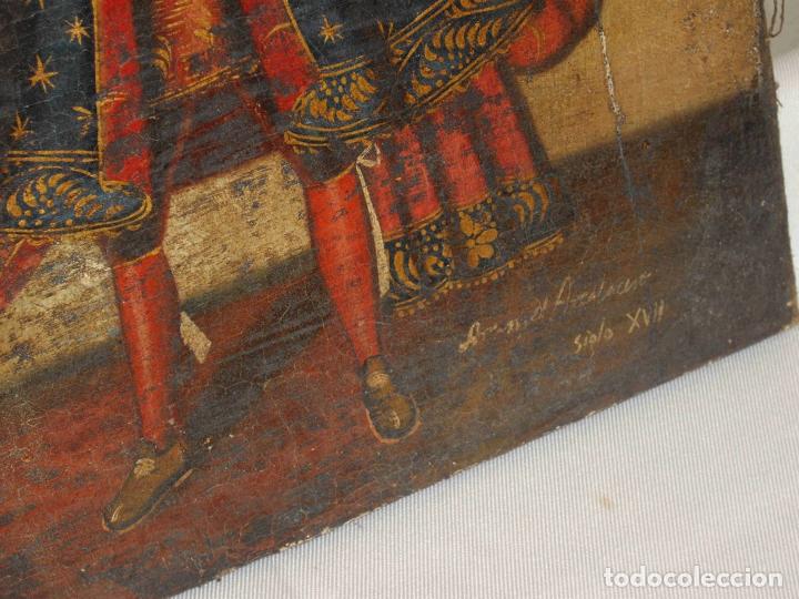 Otros objetos de arte: OLEO ANTIGUO SIGLO XVII - Foto 3