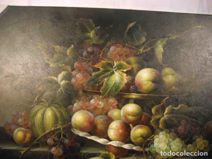 Otros objetos de arte: OLEO SOBRE LIENZO BODEGON FRUTAS - Foto 2
