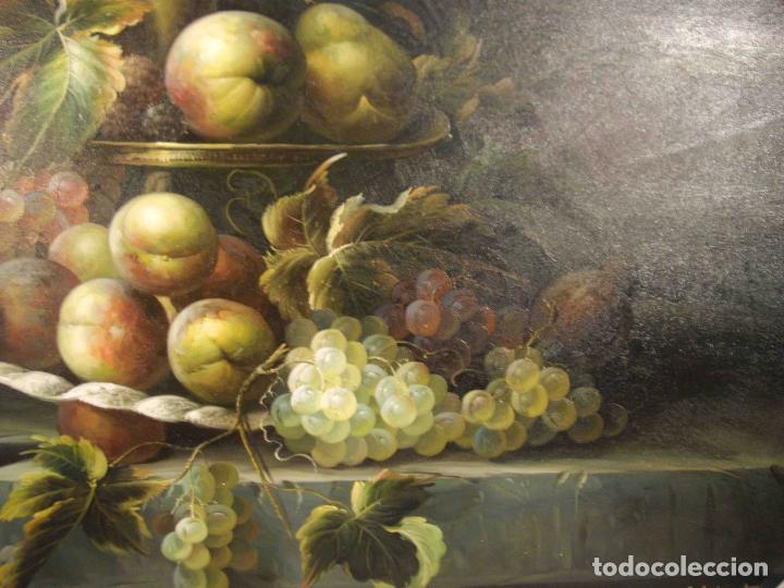 Otros objetos de arte: OLEO SOBRE LIENZO BODEGON FRUTAS - Foto 3