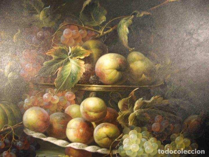 Otros objetos de arte: OLEO SOBRE LIENZO BODEGON FRUTAS - Foto 4