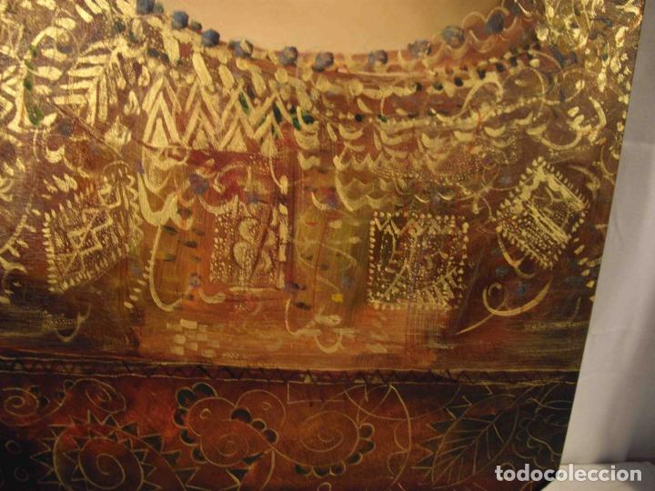 Otros objetos de arte: OLEO SOBRE LIENZO DAMA TURCA - Foto 6