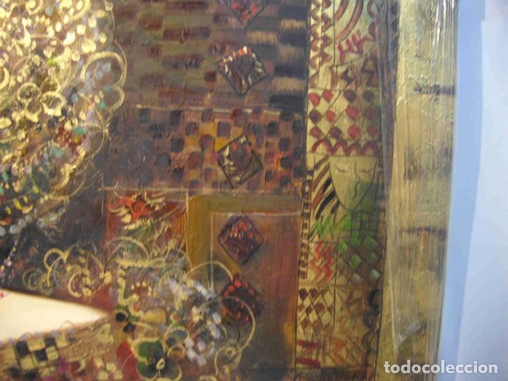 Otros objetos de arte: OLEO BUSTO PRINCESA OTOMANA - Foto 4
