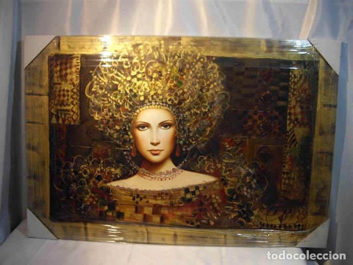 Otros objetos de arte: OLEO BUSTO PRINCESA OTOMANA - Foto 1