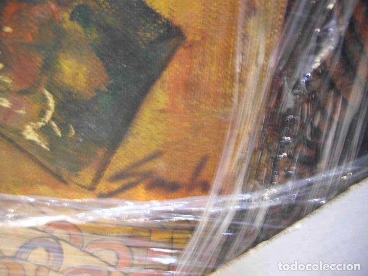 Otros objetos de arte: OLEO BUSTO PRINCESA Y CORCEL - Foto 5