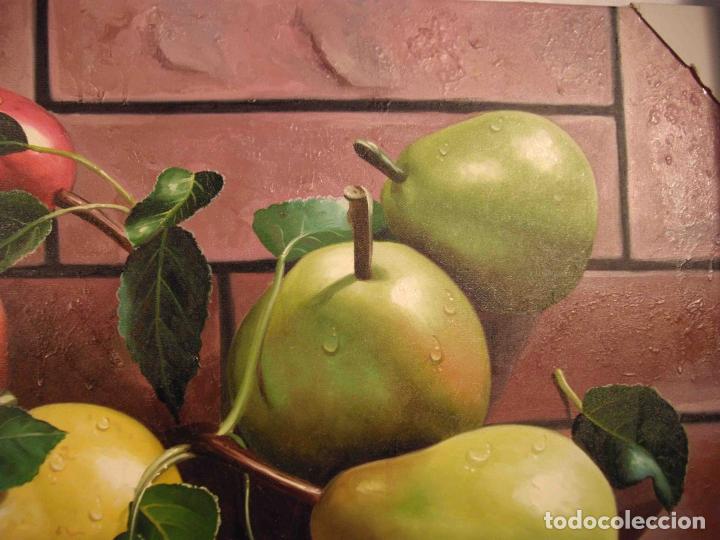 Otros objetos de arte: OLEO SOBRE LIENZO PERAS - Foto 2