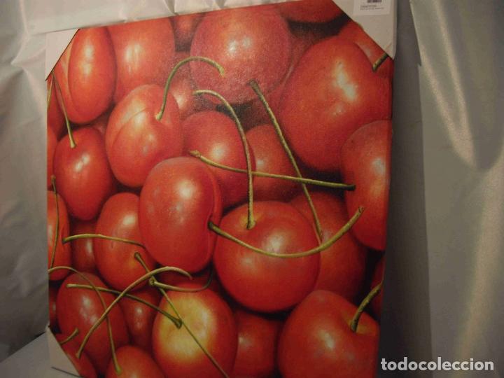 Otros objetos de arte: OLEO LIENZO CEREZAS - Foto 2