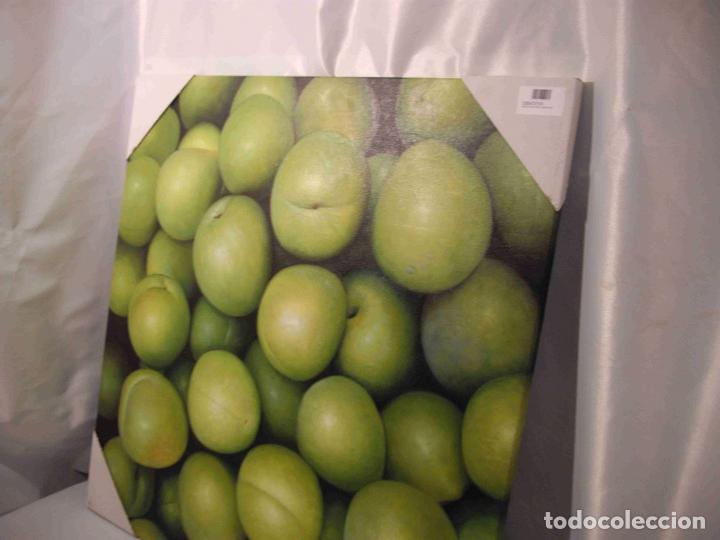 Otros objetos de arte: OLEO LIENZO MANZANAS - Foto 3