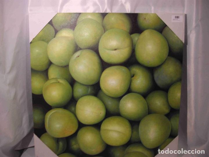 Otros objetos de arte: OLEO LIENZO MANZANAS - Foto 1
