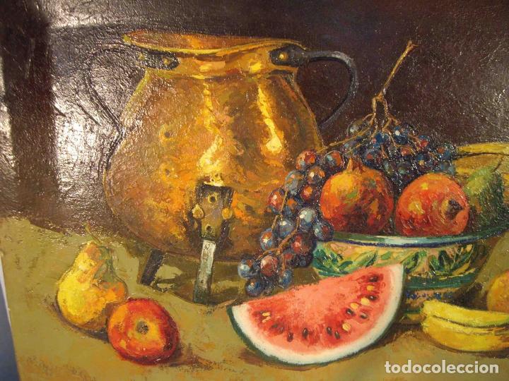 Otros objetos de arte: OLEO BODEGON SANDIA - Foto 2