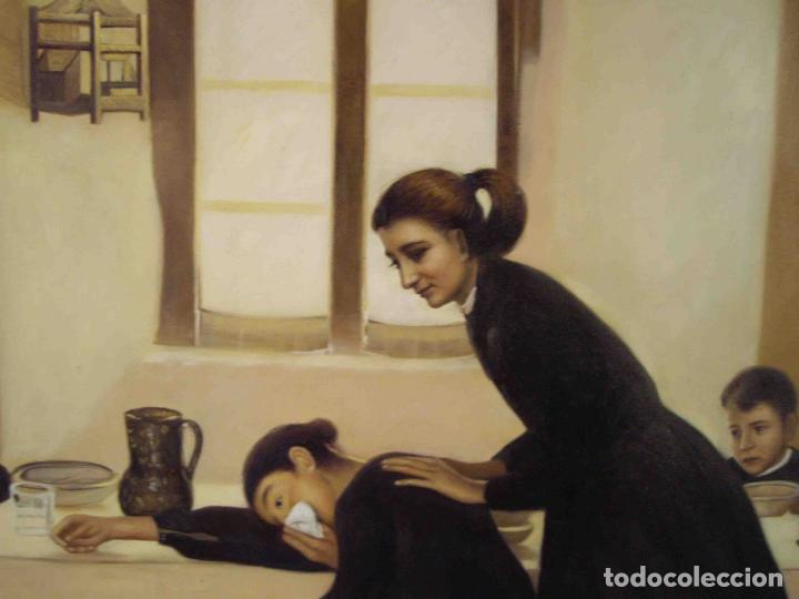 Otros objetos de arte: OLEO INTERNADO - Foto 3