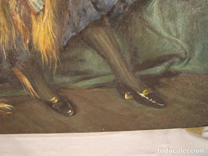 Otros objetos de arte: OLEO DAMA RECOSTADA - Foto 6