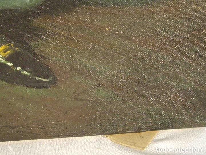 Otros objetos de arte: OLEO DAMA RECOSTADA - Foto 7