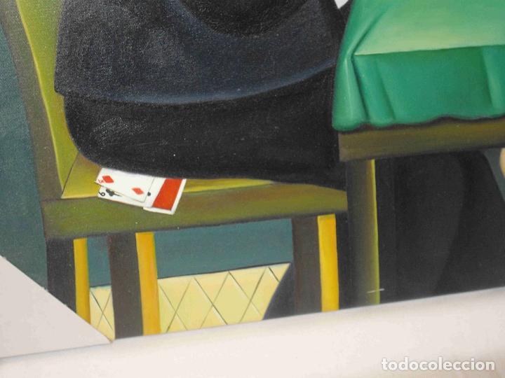 Otros objetos de arte: OLEO PARTIDA POKER - Foto 2