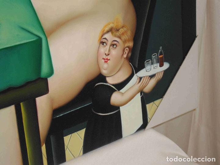 Otros objetos de arte: OLEO PARTIDA POKER - Foto 3