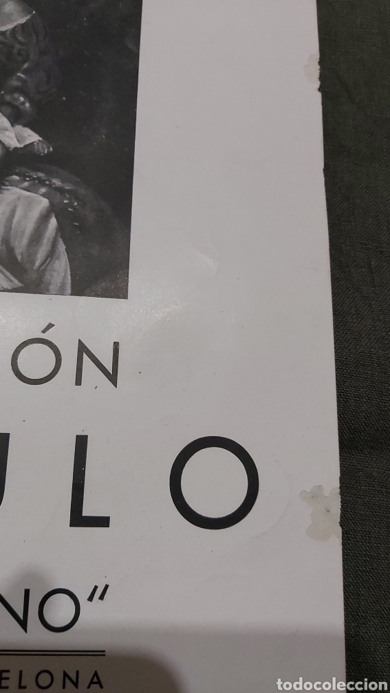 Otros objetos de arte: CARTEL EXPOSICI&Oacute;N ANGULO. SALA BARCINO 1941 - Foto 3