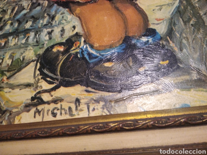 Otros objetos de arte: Cuadro ni&ntilde;o meando en Par&iacute;s - Foto 7