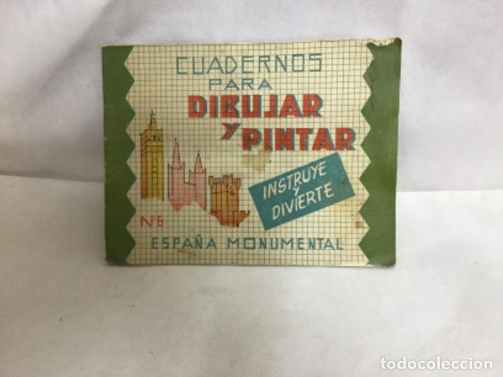 Otros objetos de arte: ANTIGUO CUADERNO DE DIBUJO - Foto 1