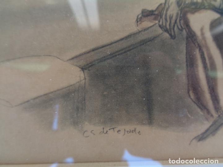 Otros objetos de arte: CUADRO TAURINO FIRMADO TEJADA - Foto 4