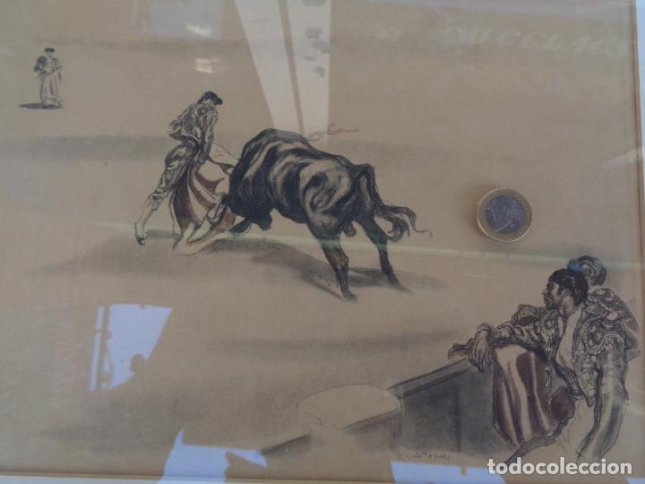 Otros objetos de arte: CUADRO TAURINO FIRMADO TEJADA - Foto 5