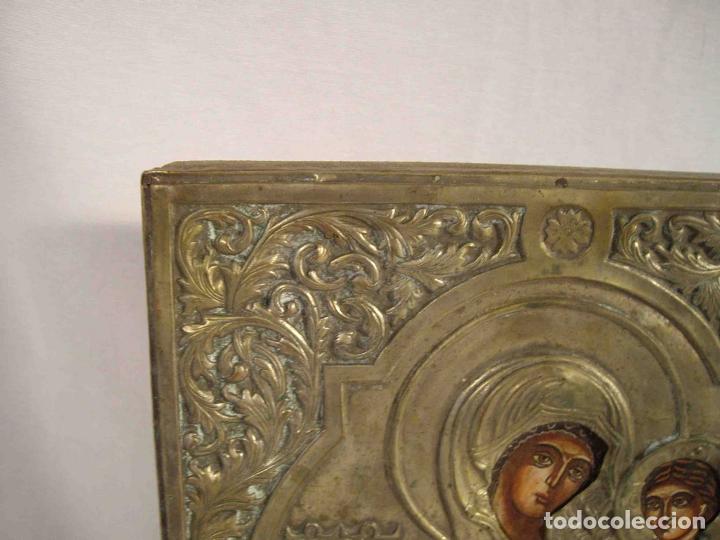 Otros objetos de arte: PANEL VIRGEN ORTODOXA - Foto 3