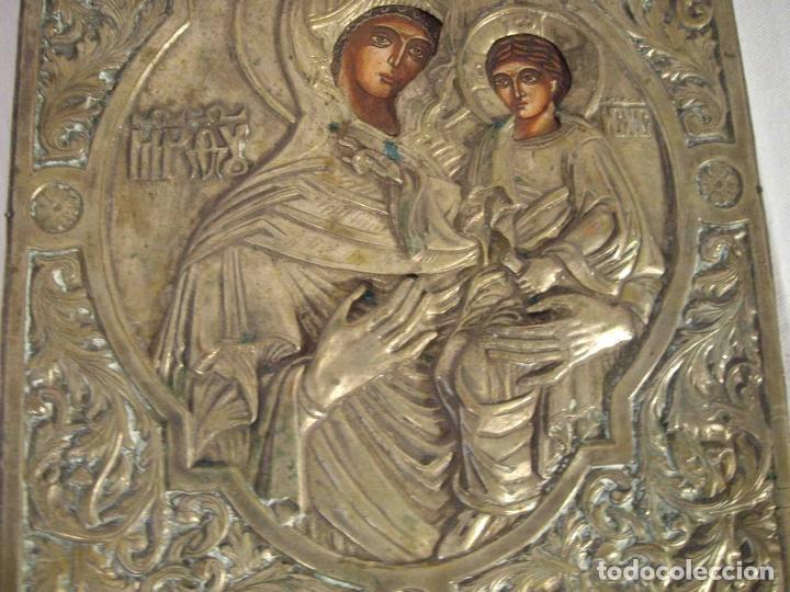Otros objetos de arte: PANEL VIRGEN ORTODOXA - Foto 7