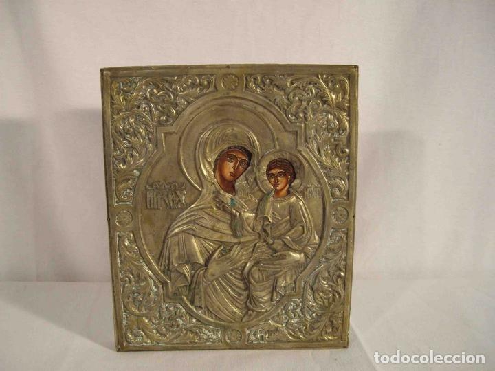 Otros objetos de arte: PANEL VIRGEN ORTODOXA - Foto 1