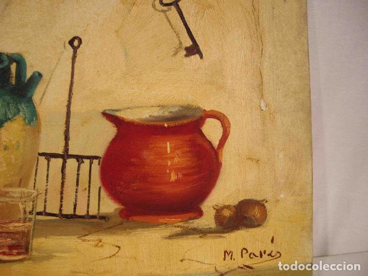 Otros objetos de arte: OLEO BODEGON CANTAROS - Foto 3