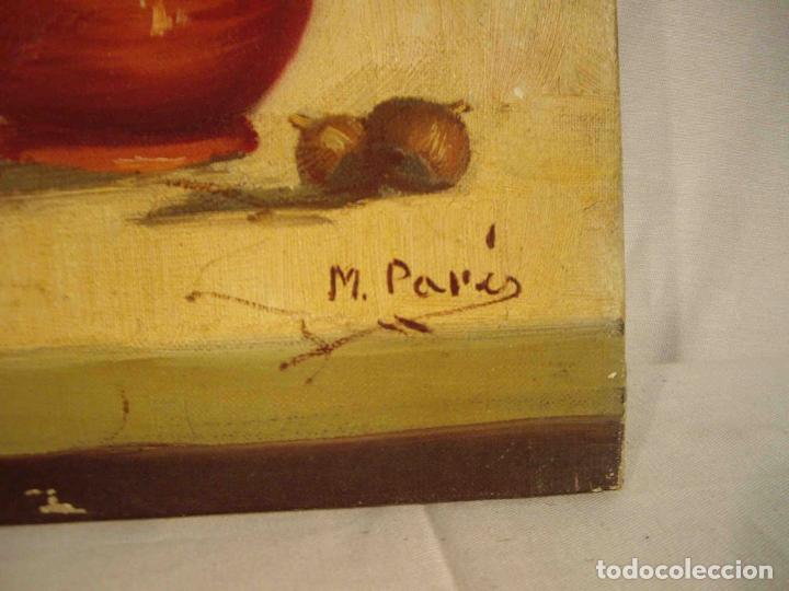 Otros objetos de arte: OLEO BODEGON CANTAROS - Foto 5