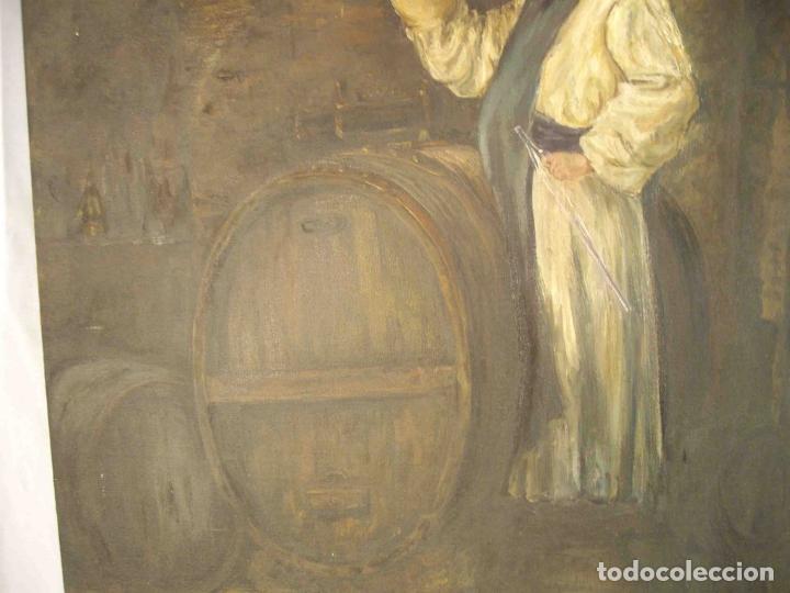 Otros objetos de arte: OLEO FRAY ENOLOGO - Foto 3