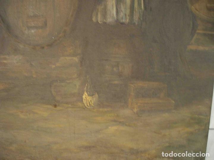 Otros objetos de arte: OLEO FRAY ENOLOGO - Foto 4